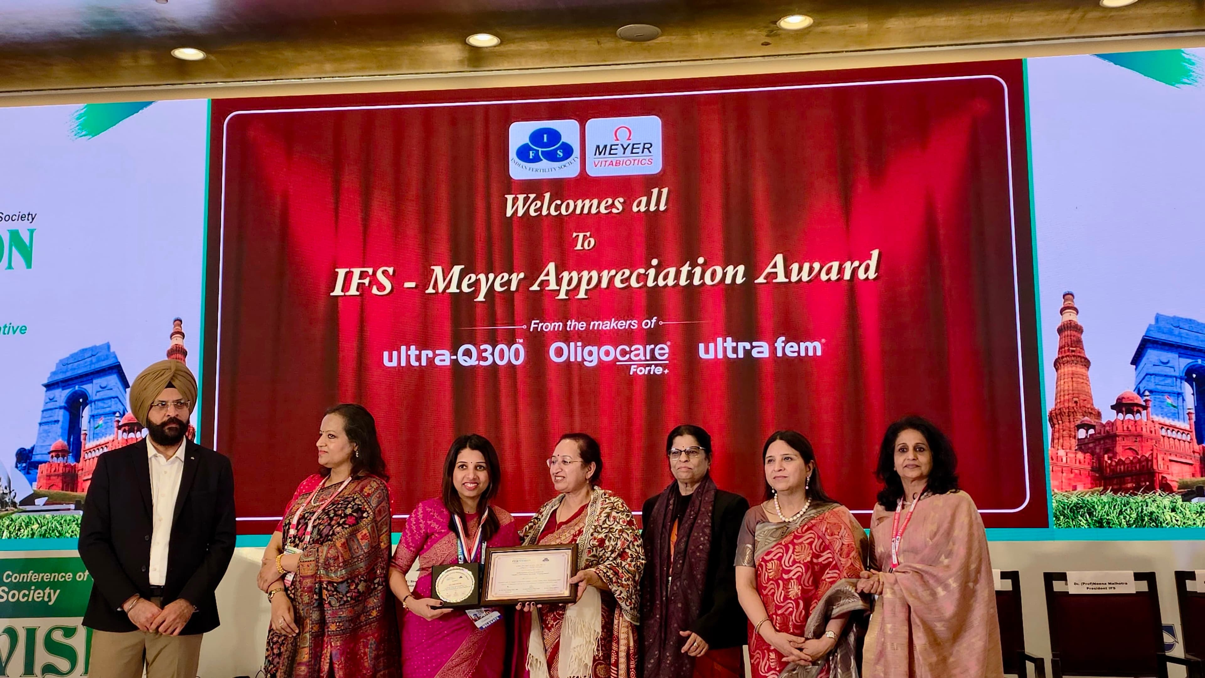 Indian Fertility Society Appreciation Awards 2025, New Delhi