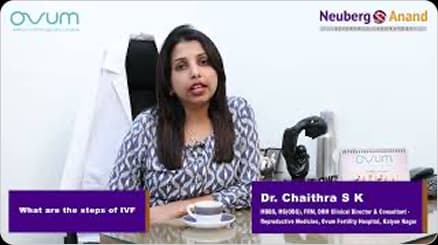 What are the steps of IVF