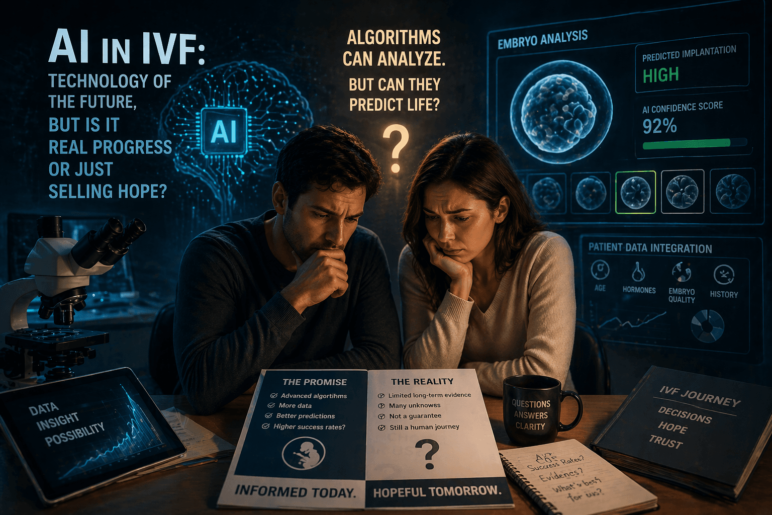 AI in IVF: Are Algorithms Really Improving Success Rates or Just Selling Hope?