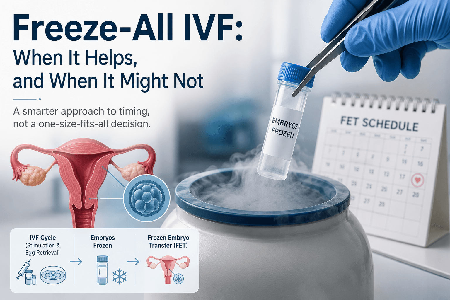 Freeze-All IVF: When It Helps, and When It Might Not