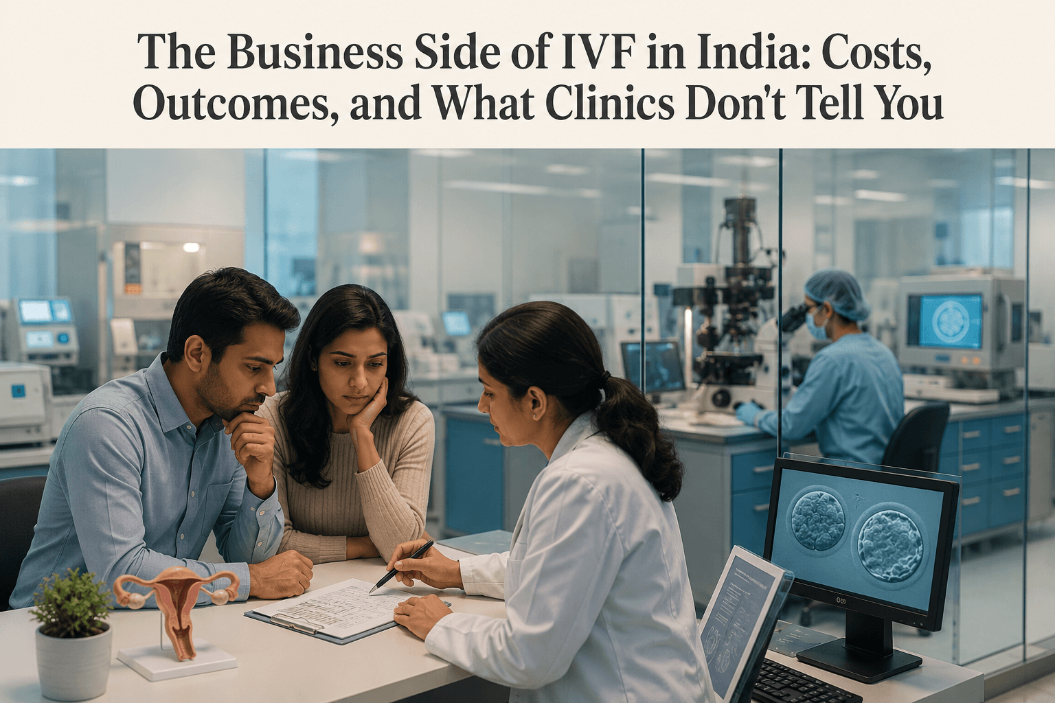 The Business Side of IVF in India: Costs, Outcomes, and What Clinics Don't Tell You