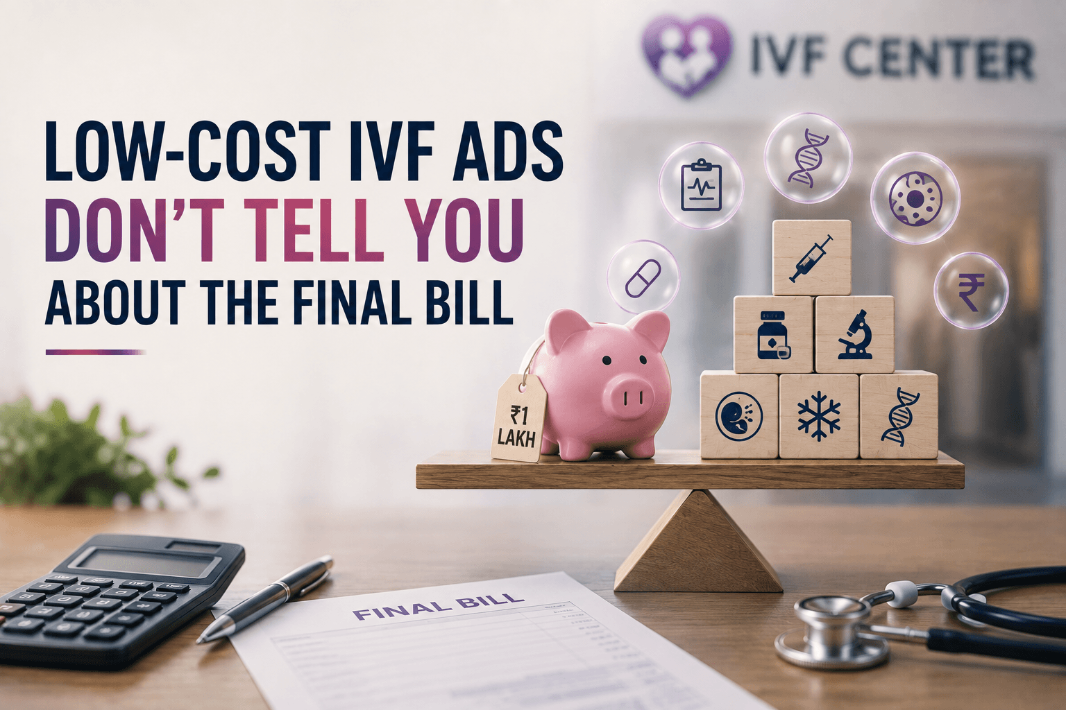 What Low-Cost IVF Ads Don't Tell You About the Final Bill